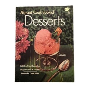 Sunset Cookbook of Desserts 1968